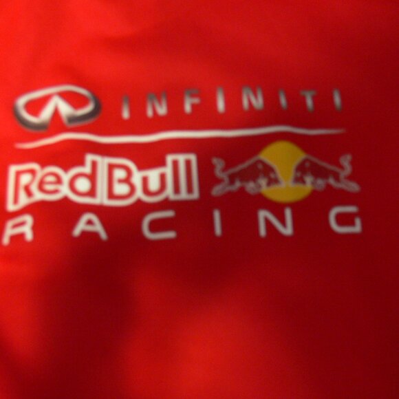 RED BULL LOGO  RACING HOODY LARGE RED. - Picture 5 of 8
